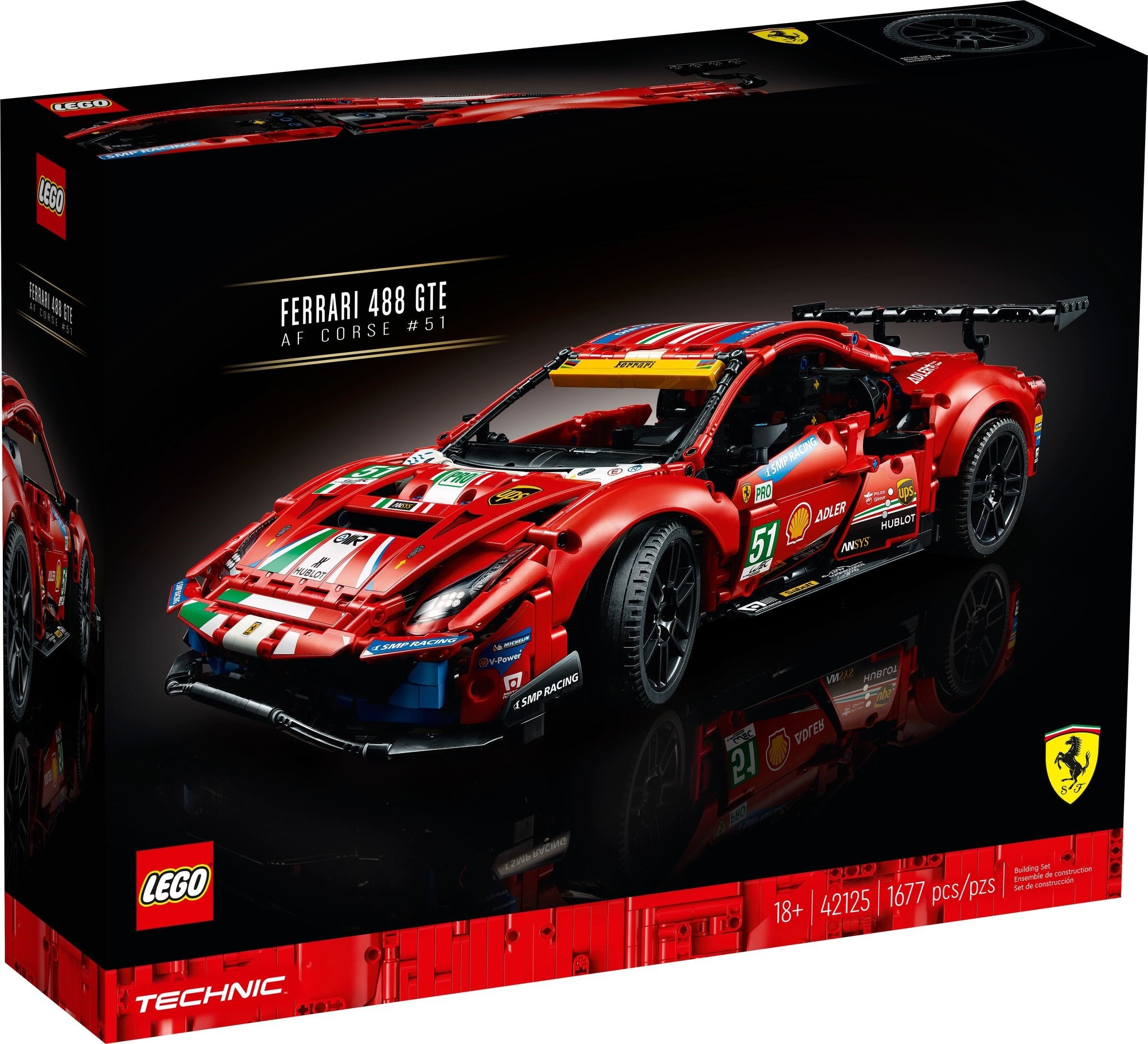 LEGO Technic - Ferrari 488 GTE "AF Corse #51" (42125)