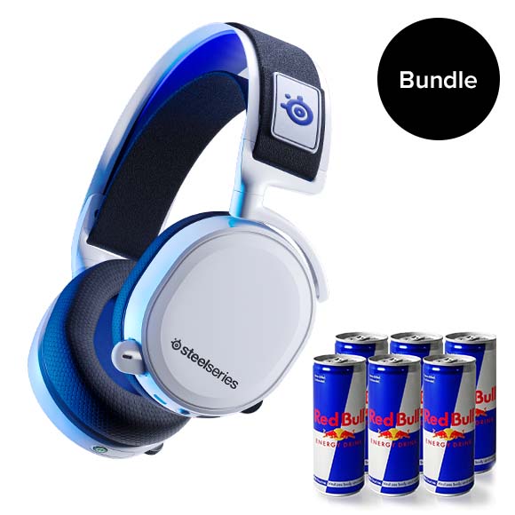 Steelseries - Arctis 7P - Wireless Headset + Limited Redbull Bundle