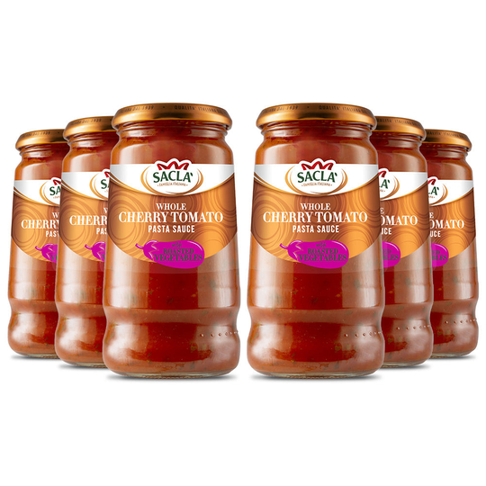 Whole Cherry Tomato Pasta Sauce with Roasted Vegetables Parcel