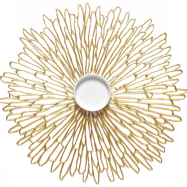 Chilewich I Bloom Placemat I Gilded