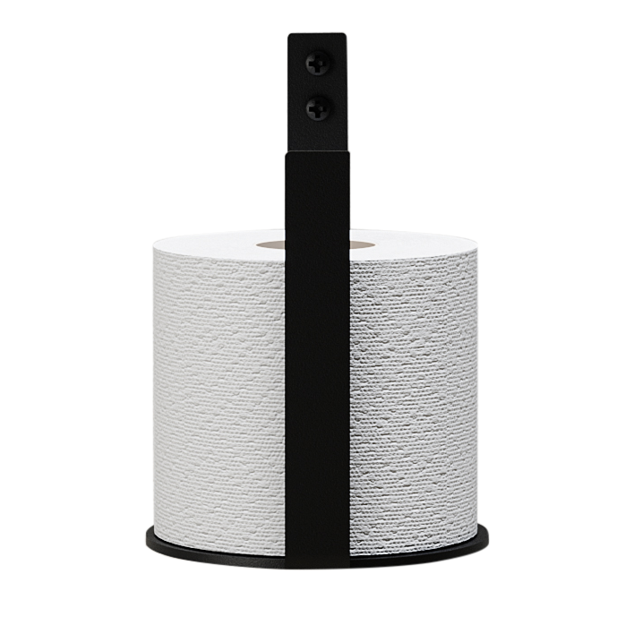 Nichba - Toiletpapir Holder Ekstra - Black (L100113)