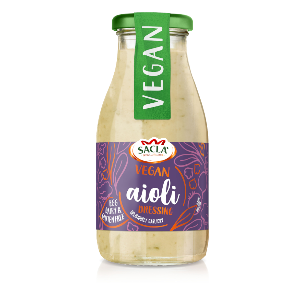 Sacla' Vegan Aioli Salad Dressing 230ml
