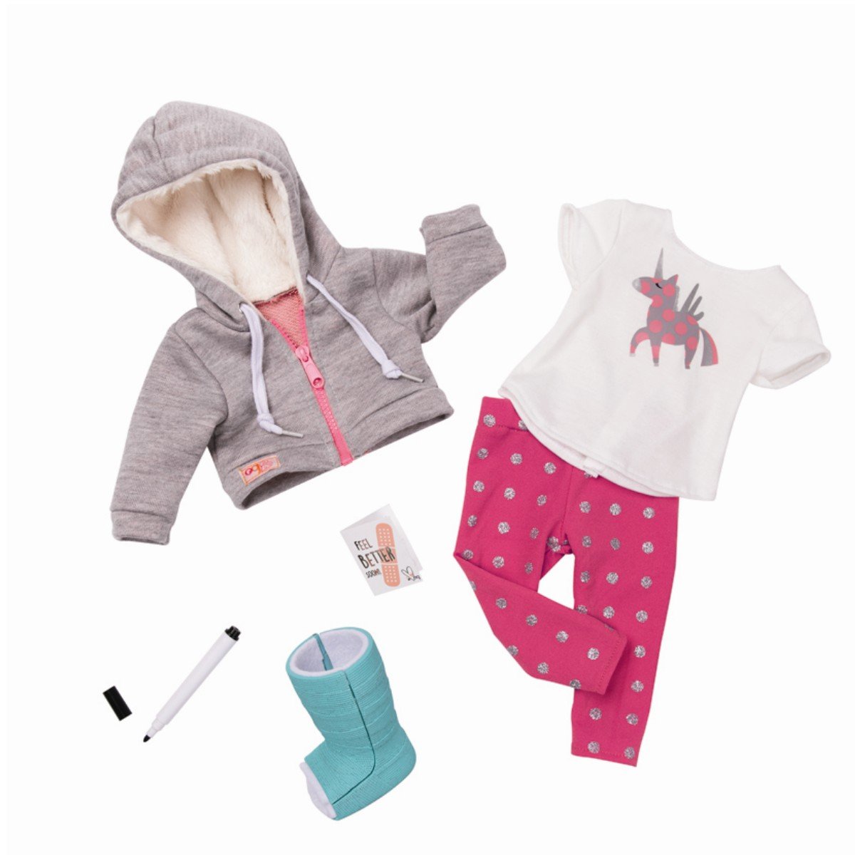 Our Generation - Doll Clothing - Get Well Soon (730284)