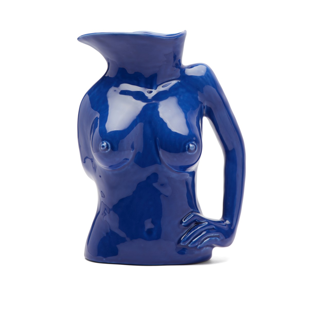 Anissa Kermiche | Jugs Jug Navy Blue Shiny