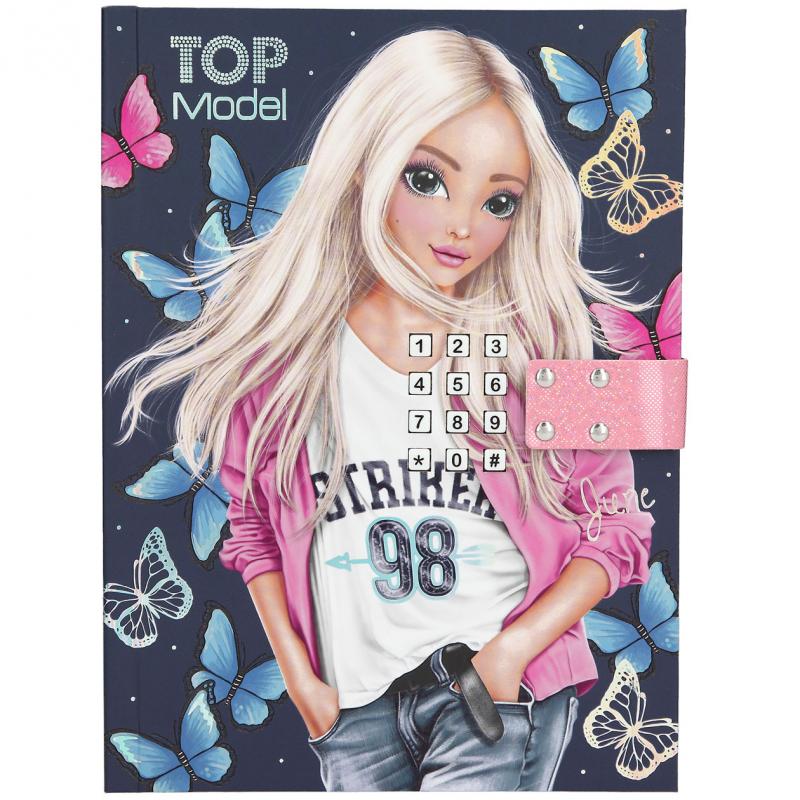 TOPModel - Diary w/Code & Misic - Butterfly (0411621)