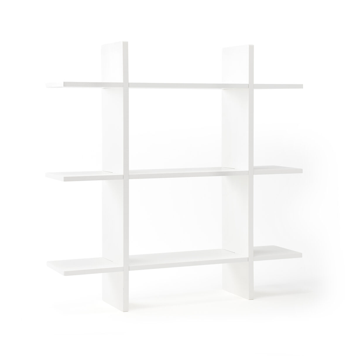 Kids Concept - Wall Shelf with 3 Levels - White (1000438)