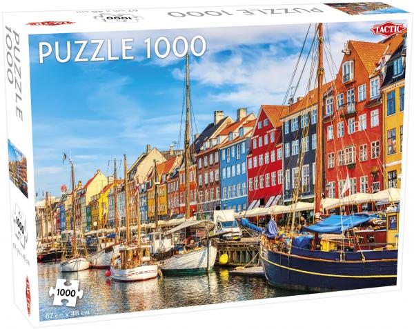 Tactic - Puzzle 1000 pc - Nyhavn, Copenhagen