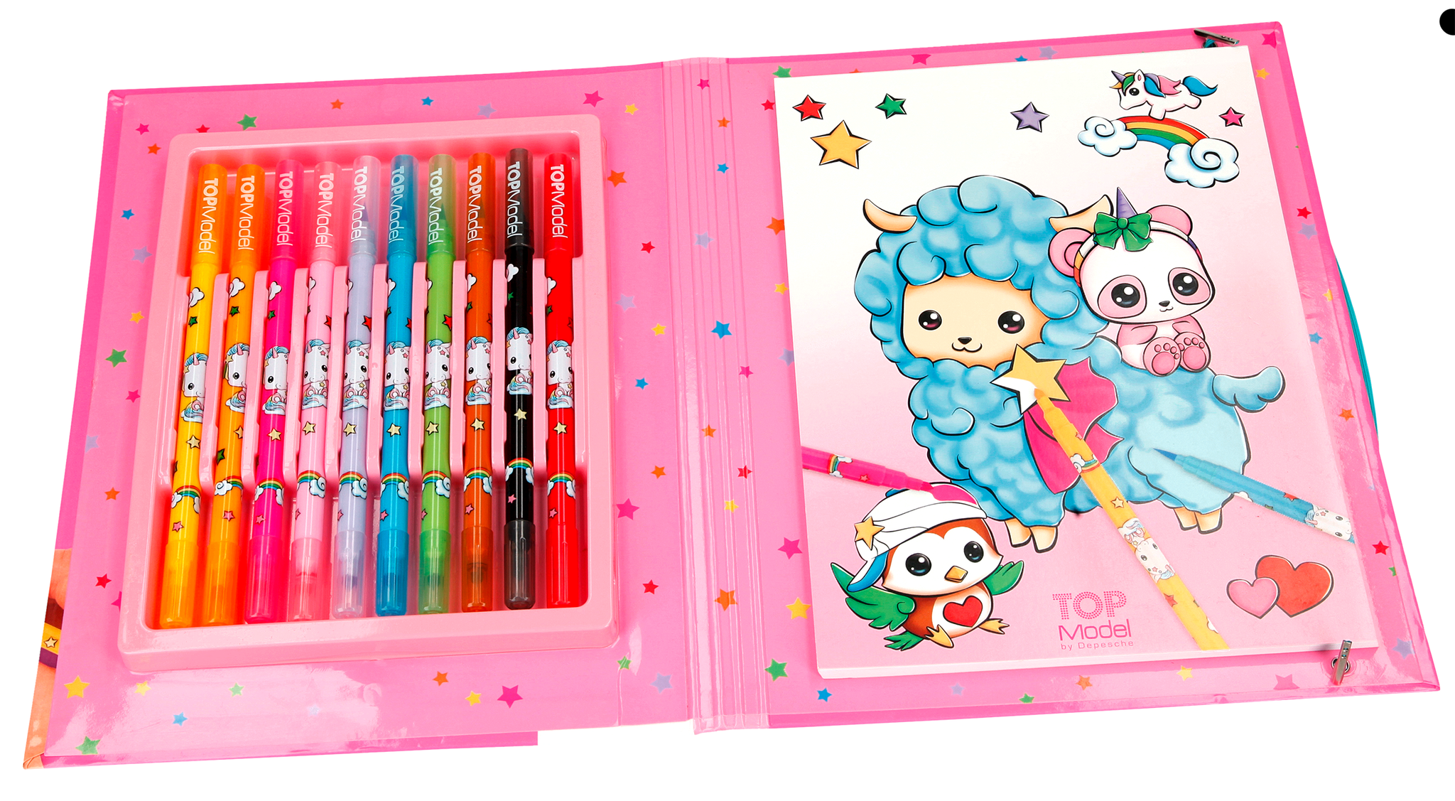 Top Model - Cute Friends - Coloring Book and Pens (048766)