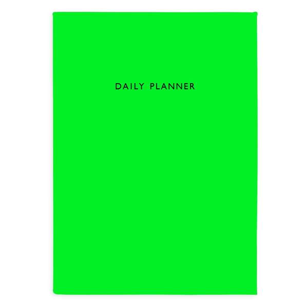 Neon Green Daily Planner
