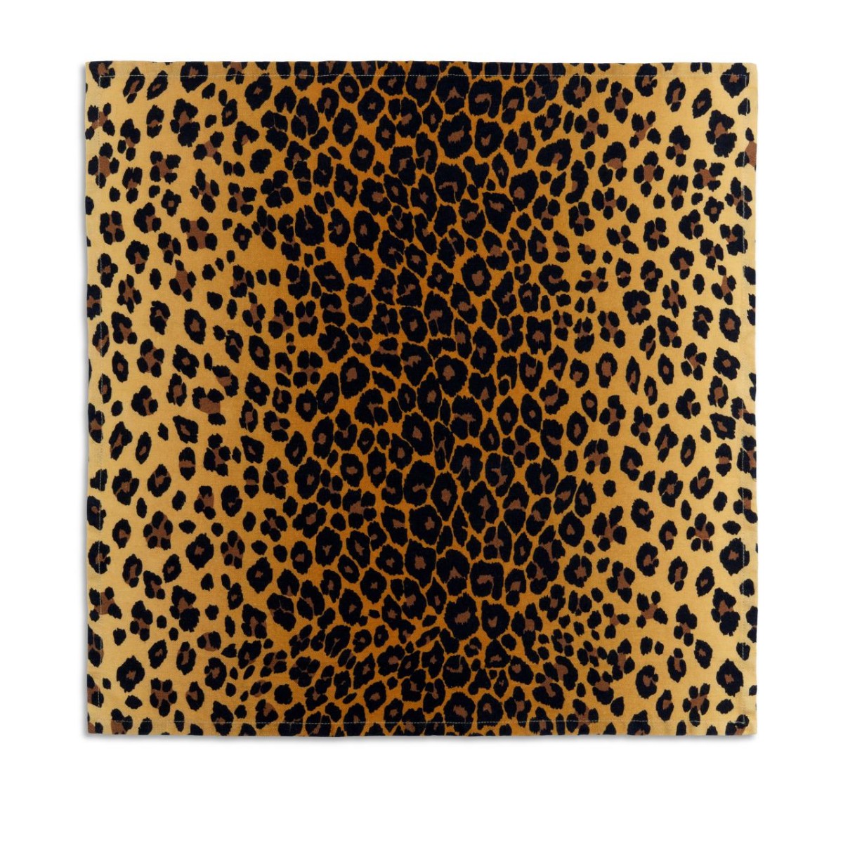 L'Objet I Linen Sateen Napkins (set of 4) I Leopard - Natural