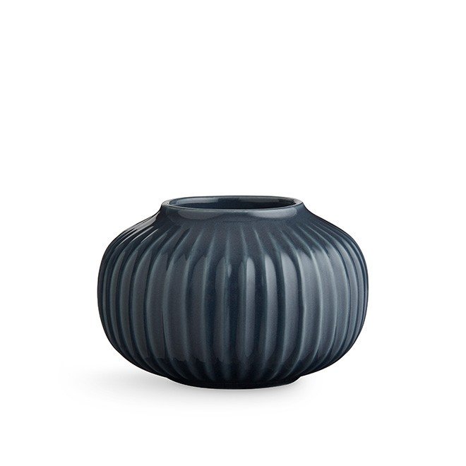 Kähler - Hammershøi Candlestick Medium - Grey (692353)