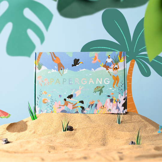 Just Keep Swimming Papergang Stationery Box