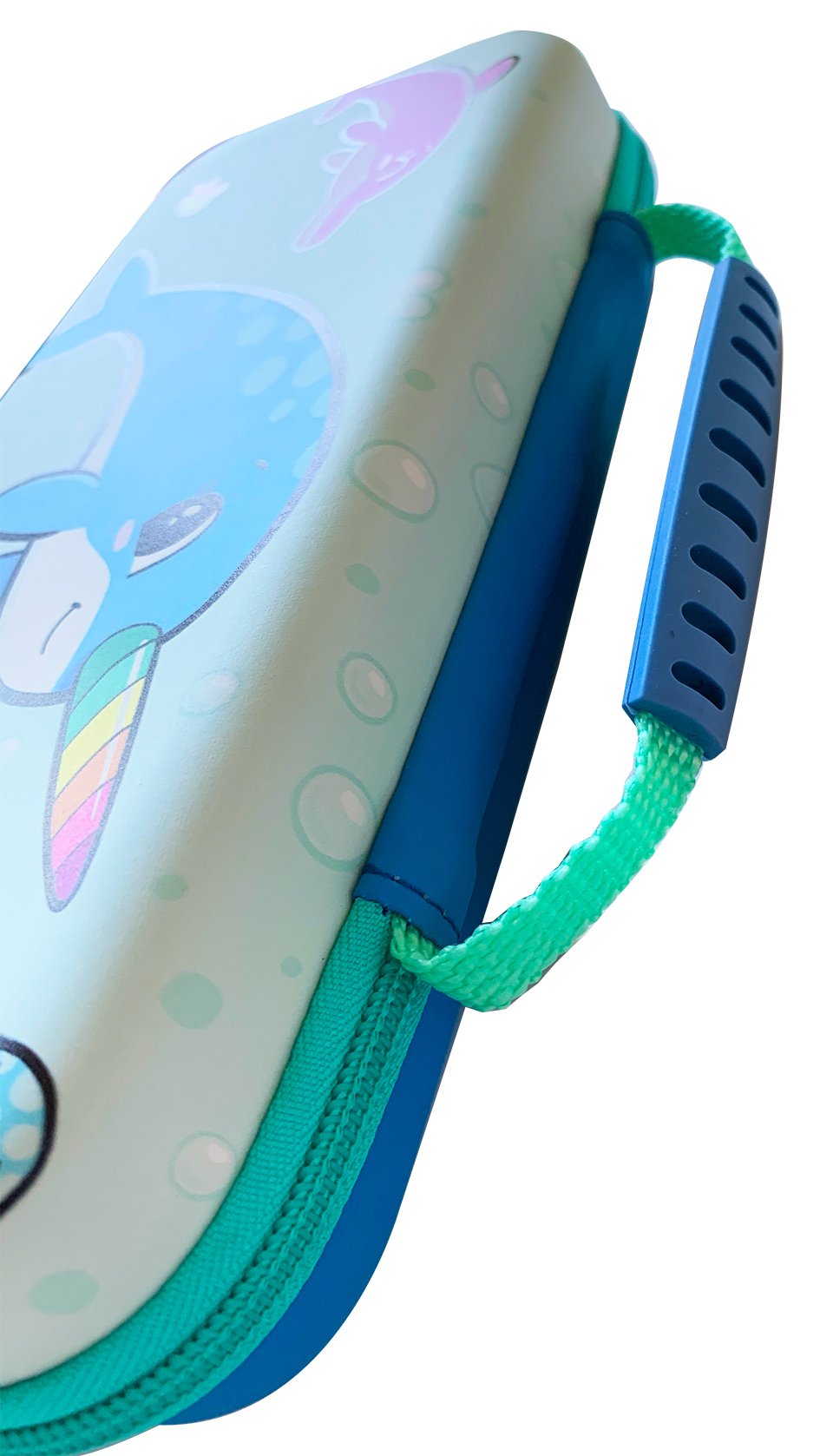 Narwhal Case Aqua / Blue Switch Lite Case