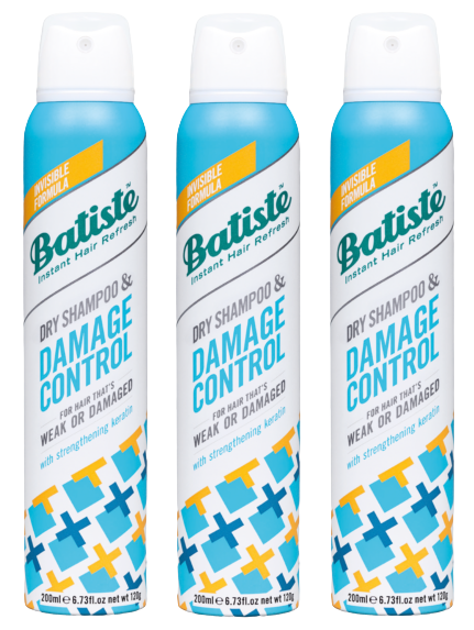 Batiste - 3 x Dry Shampoo Damage Control 200 ml