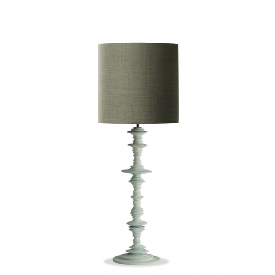 Porta Romana I Spin Lamp I Plaster White