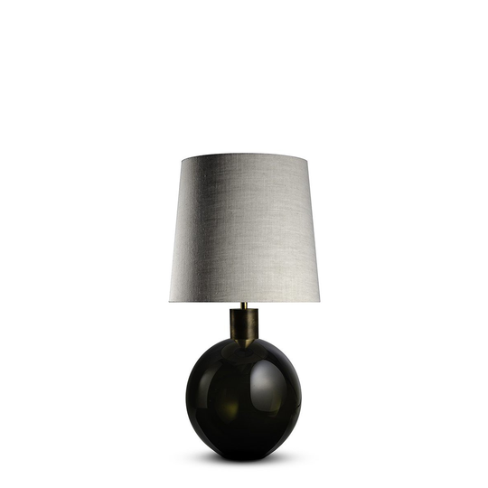 Porta Romana I Curate Lamp Olive With Brass Collar