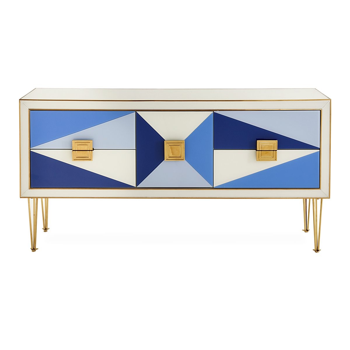 Jonathan Adler | Harlequin Credenza - Multi Blue