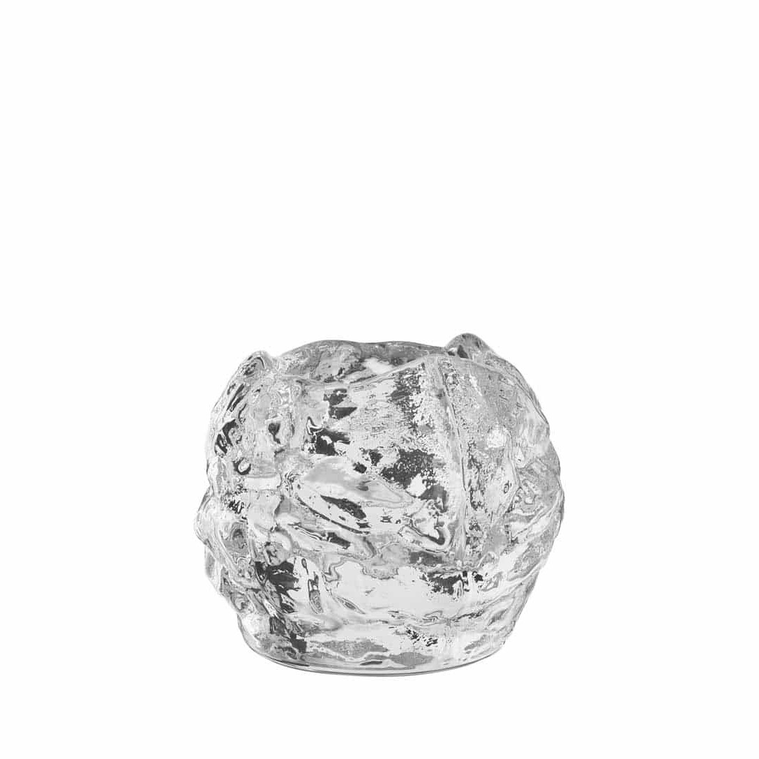 Orrefors Of Sweden I Snowball Votive H 60MM