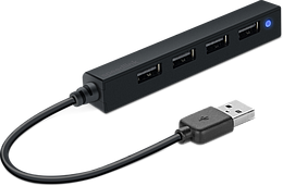 Speedlink - Snappy Slim 4-Port USB Hub
