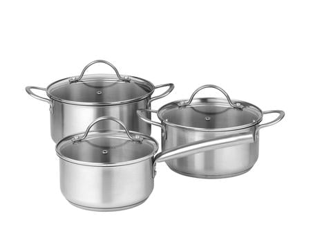 Pillivuyt - Loire Pot Set 6 parts - Steel (71266801)