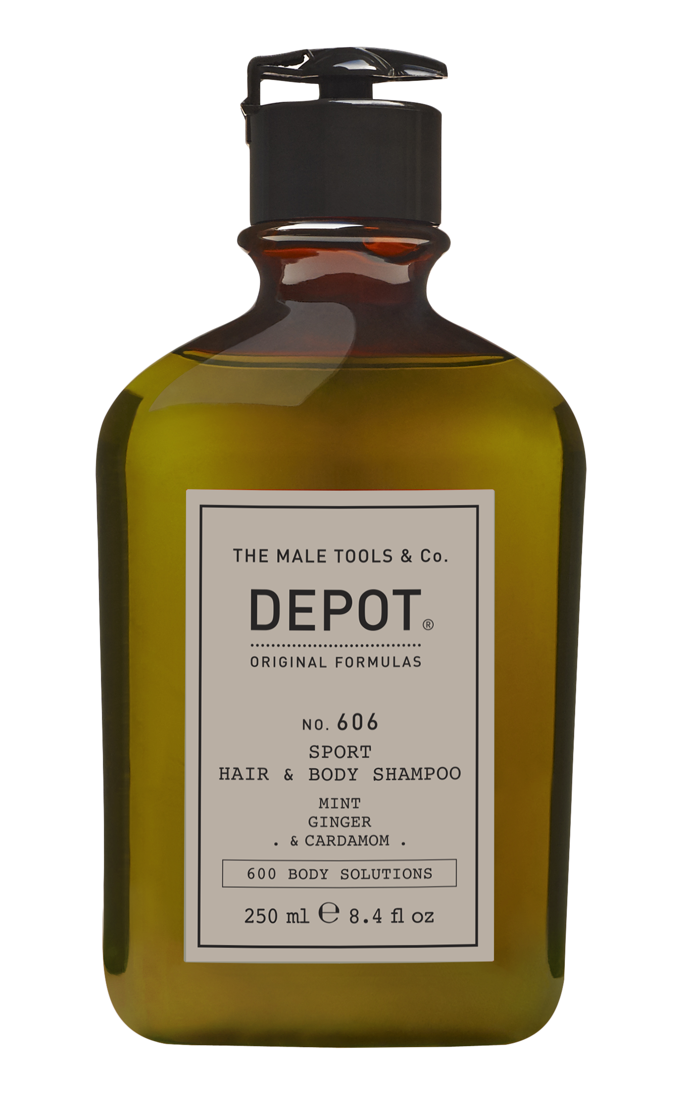 Depot - No. 606 Sport Hair & Body Shampoo - 250 ml