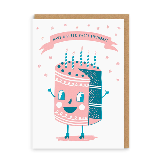 Sweet Cakes Birthday Greeting Card