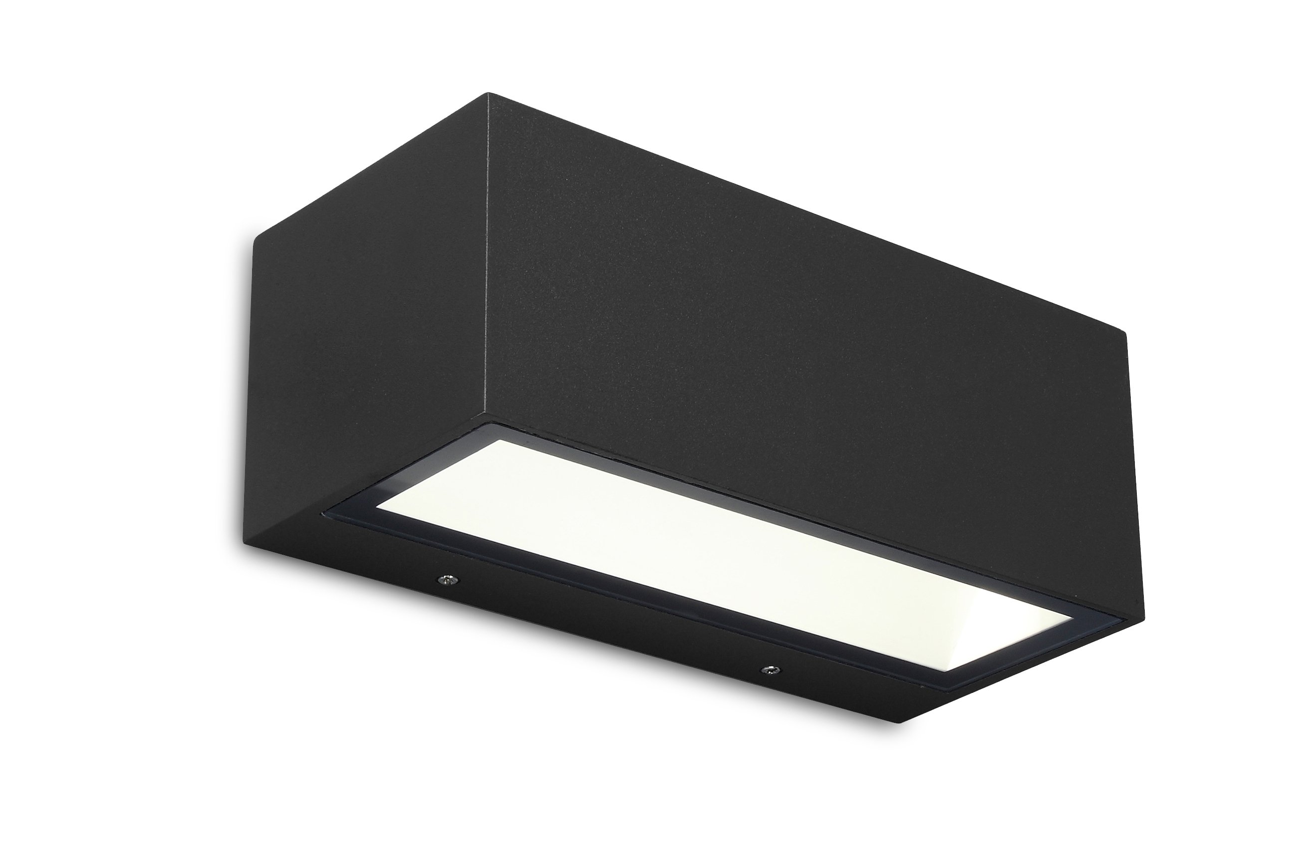 Lutec - Gemini Wall Light - Black