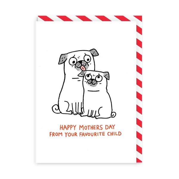 Mum, Favourite Child Greeting Card