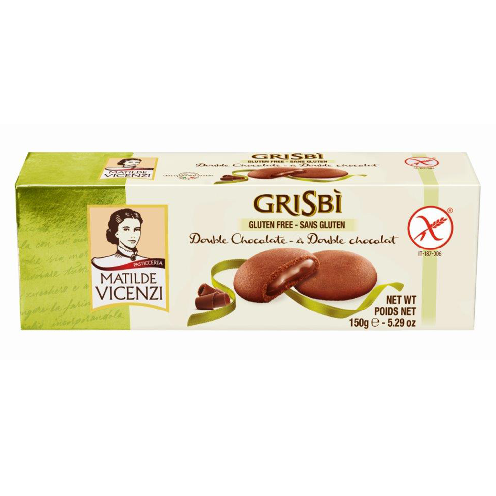 Chocolate Gluten Free Biscuits 150g by Grisbi