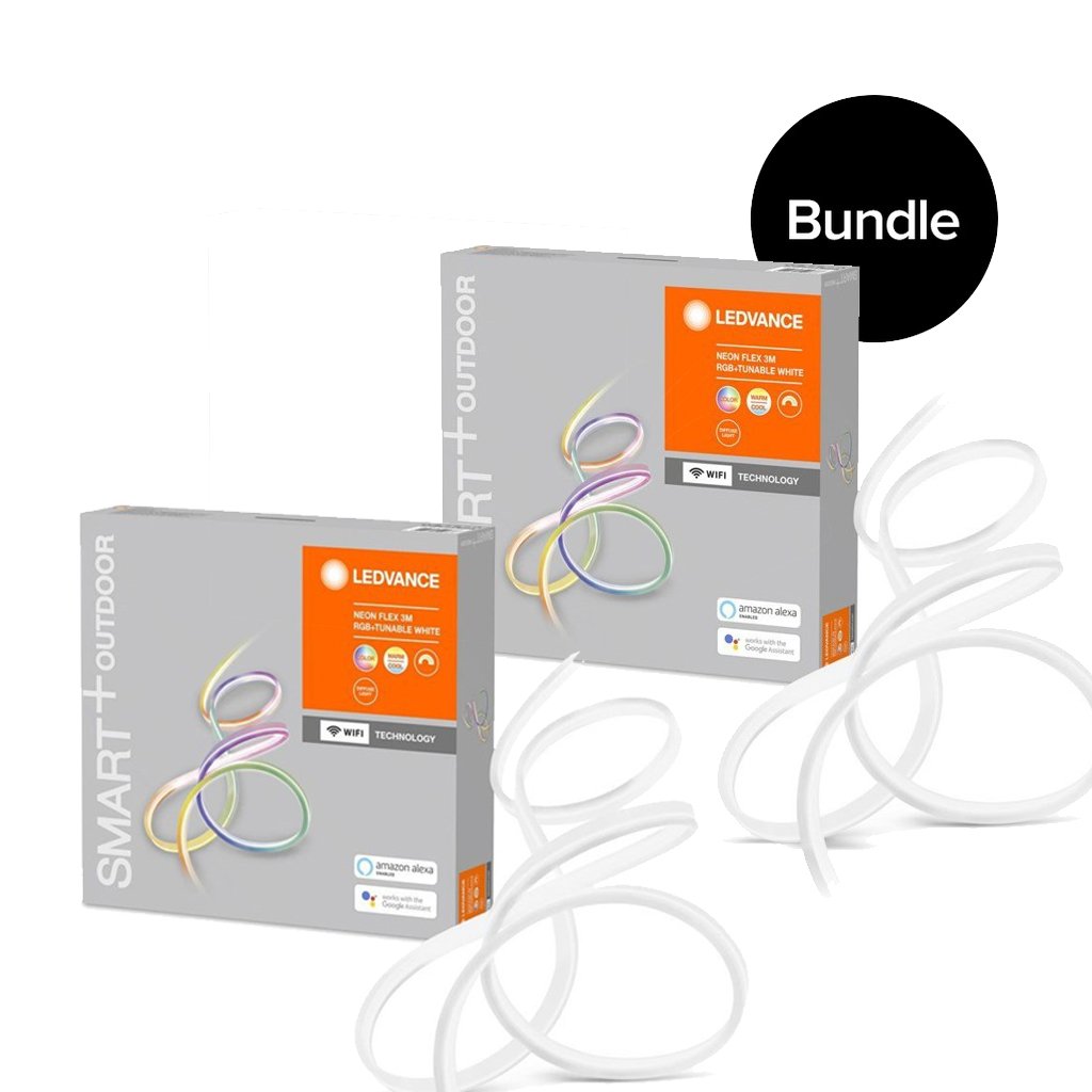 Ledvance - 2x SMART+ Neon Flex 18W/RGBTW 3 meter outdoor WiFi - Bundle