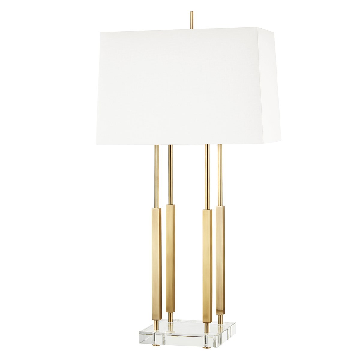 Hudson Valley I Rhinebeck Table Lamp I Aged Brass