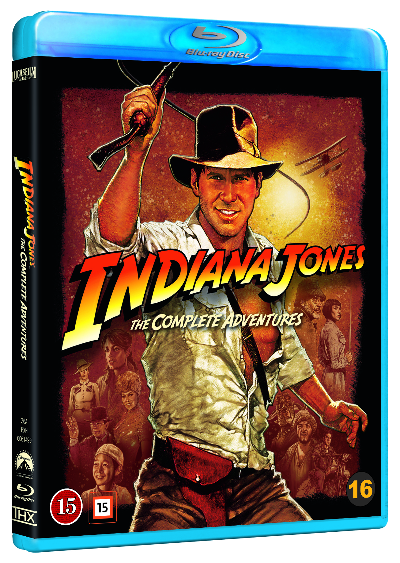 Indiana Jones - Quadrilogy Box (5 disc)(Blu-Ray)