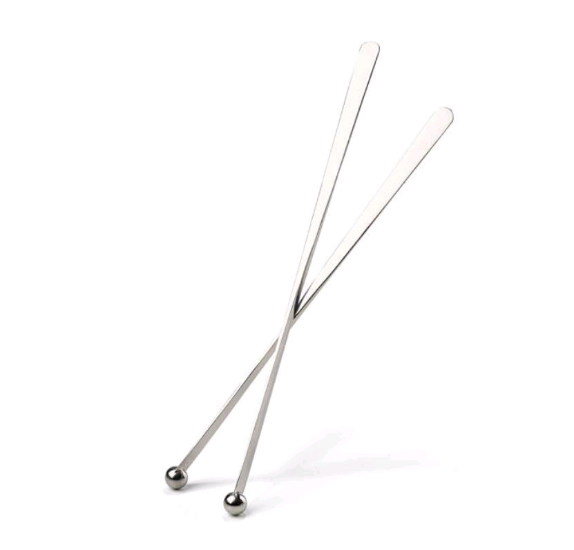 Zone Denmark - Rocks Cocktail Spoon 25/28 cm - Polished Steel ( 2 pcs. ) (10949)