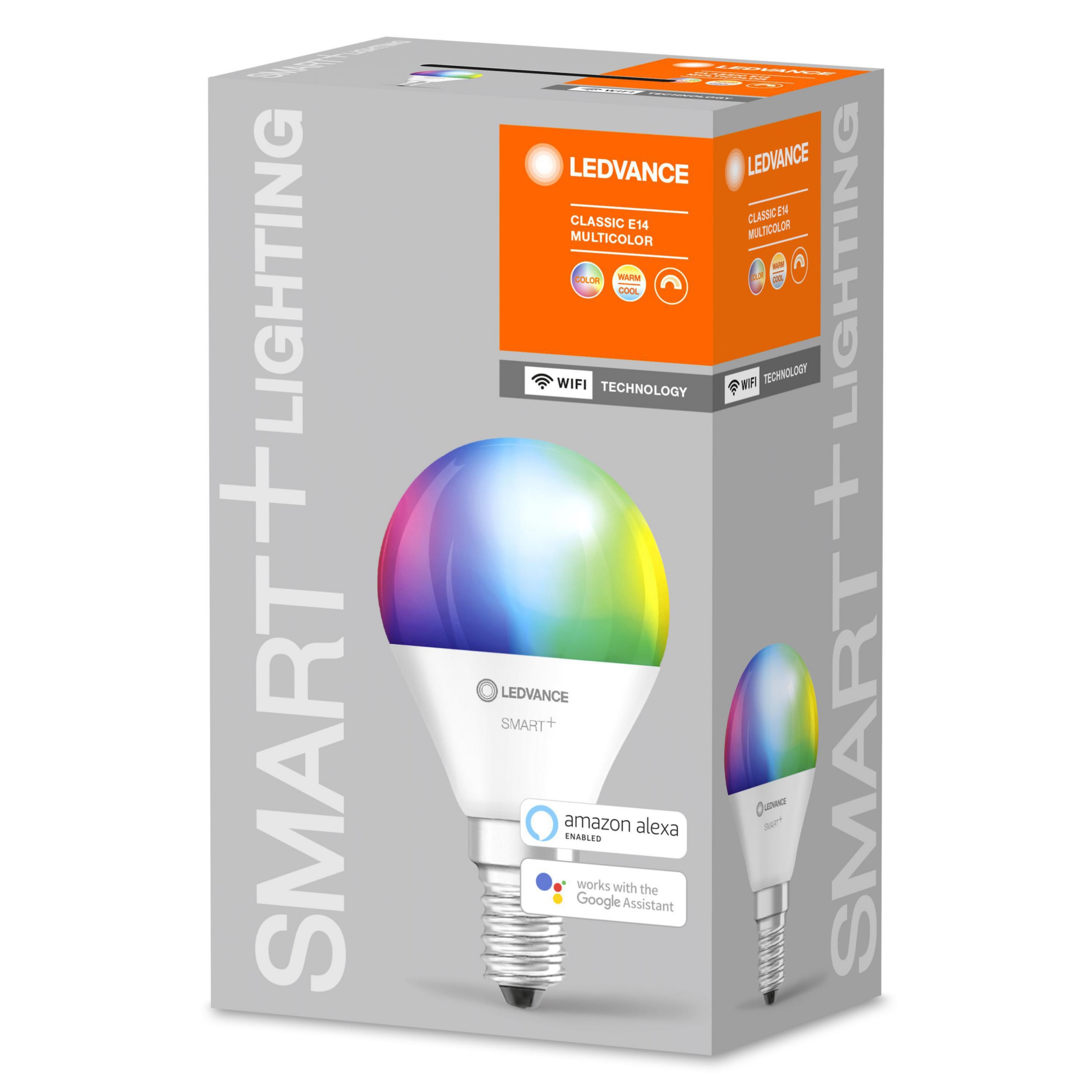 LEDVANCE - SMART+ mini-ball 40W/RGBW frosted E14 WiFi