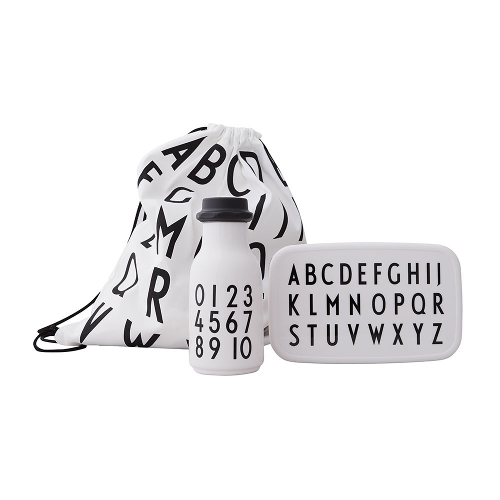 ​Design Letters - School Start Lunch Box (20102005WHITEABC)