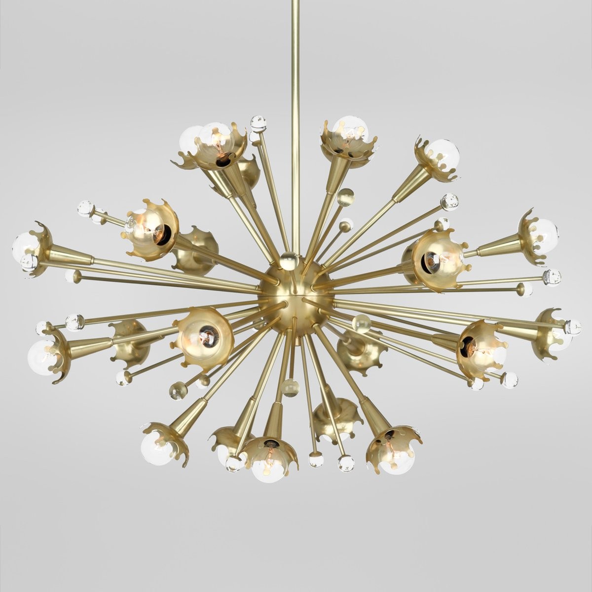 Jonathan Adler I Sputnik Chandelier I Brass