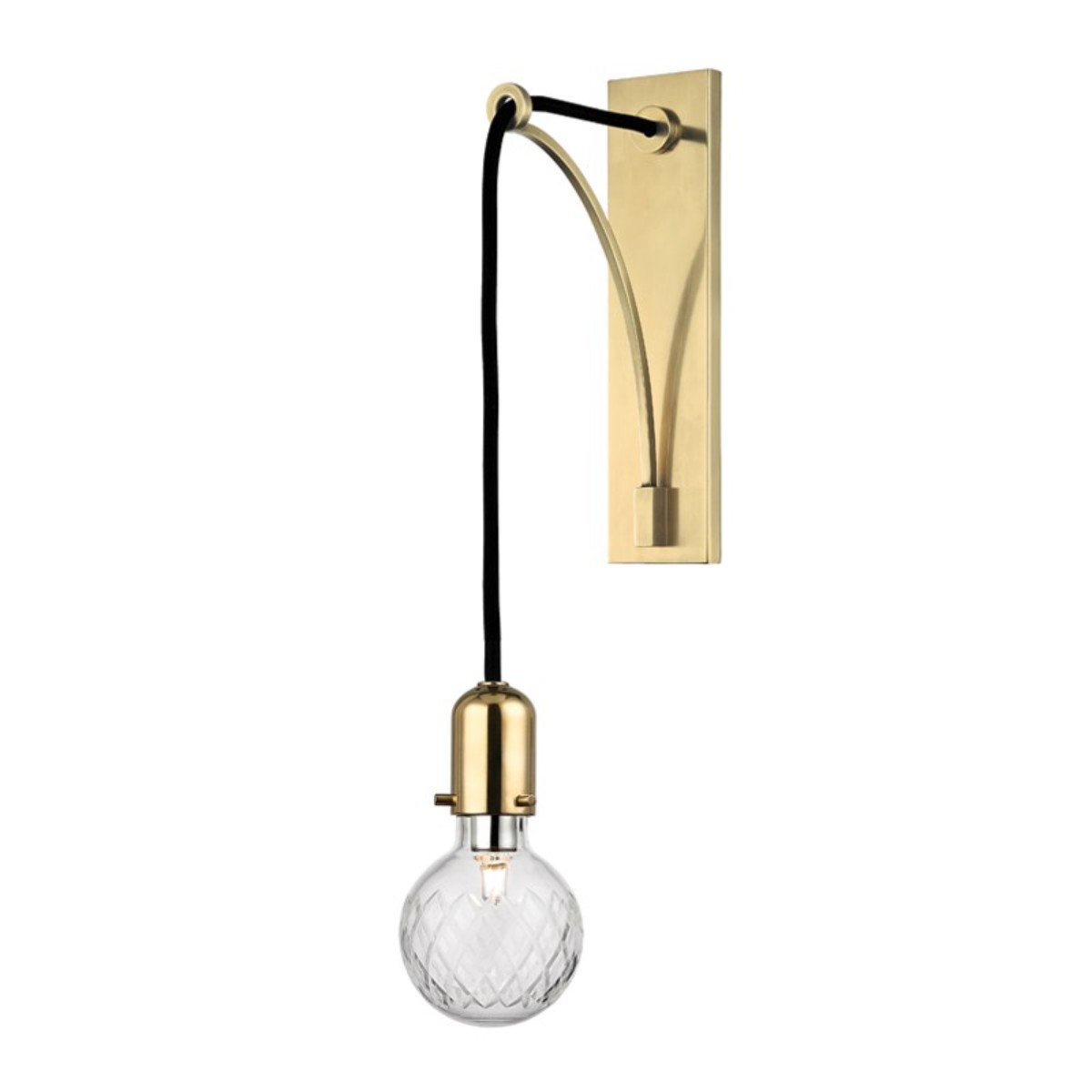 Hudson Valley I Marlow Wall Sconce I Aged Brass