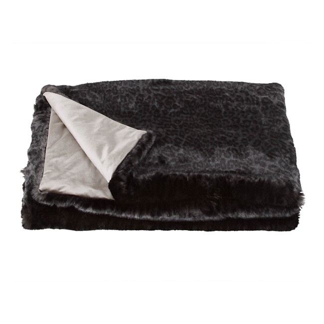 Zinc Romo I Night Leopard Throw