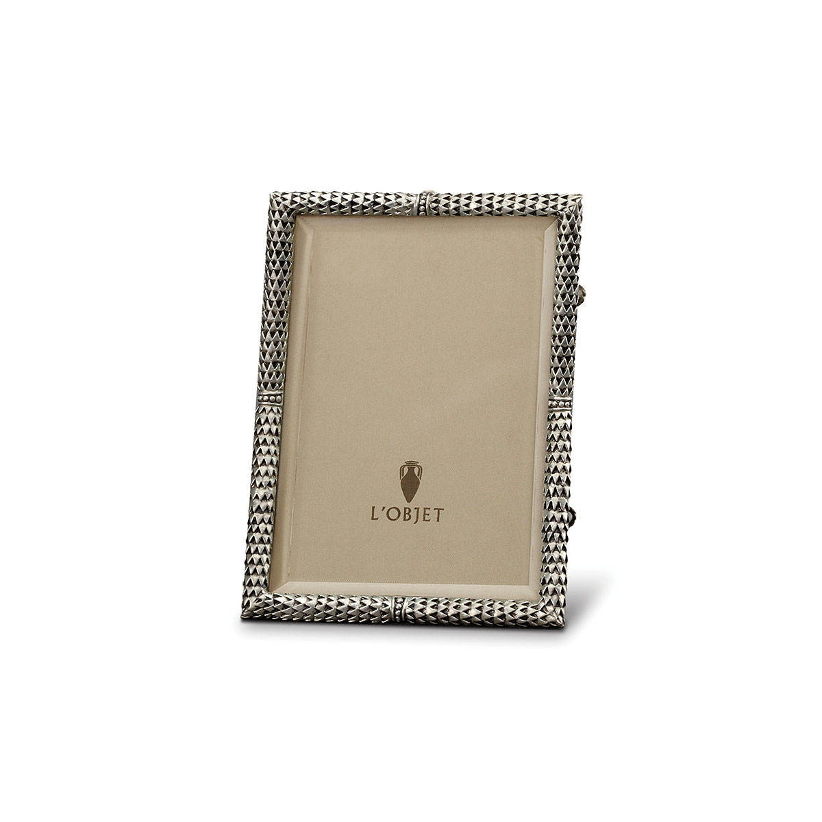 L'Objet I Scales Frame Small Platinum