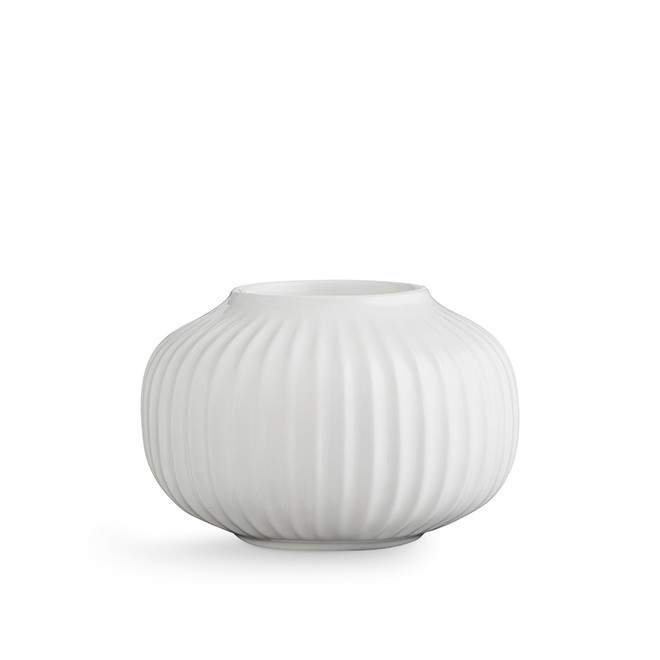 Kähler - Hammershøi Candlestick Medium - White (692352)