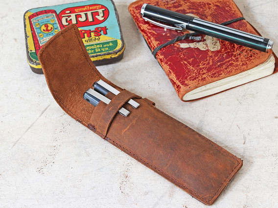 Leather Pen Case