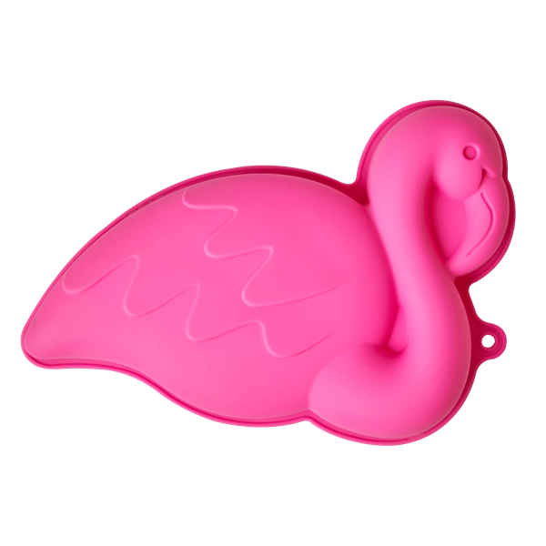 Rice - Silicone Baking Mold in Flamingo Shape - Fuchsia