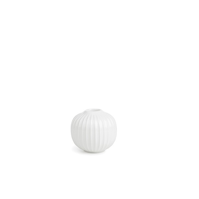 Kähler - Hammershøi Candle Holder Medium - White (692342)
