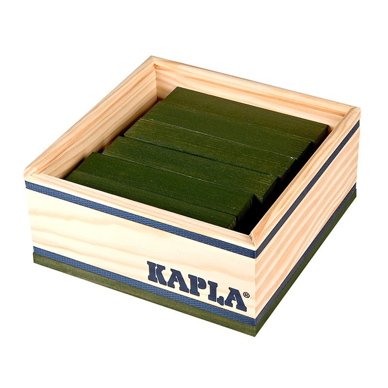 Kapla - Green bricks - 40 pc