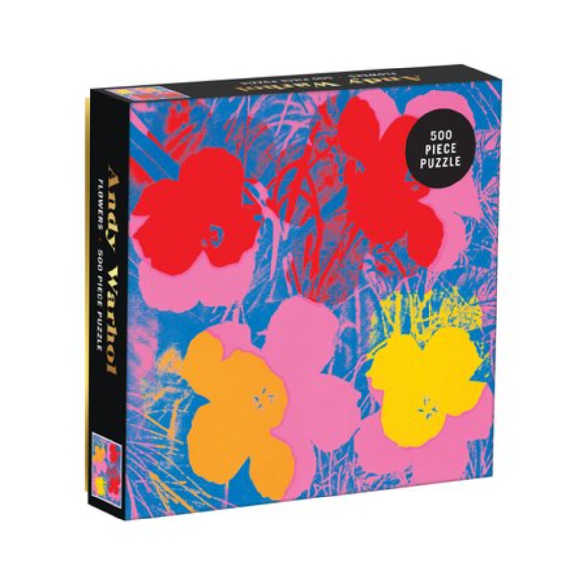 Andy Warhol I Flowers 500 Piece Puzzle
