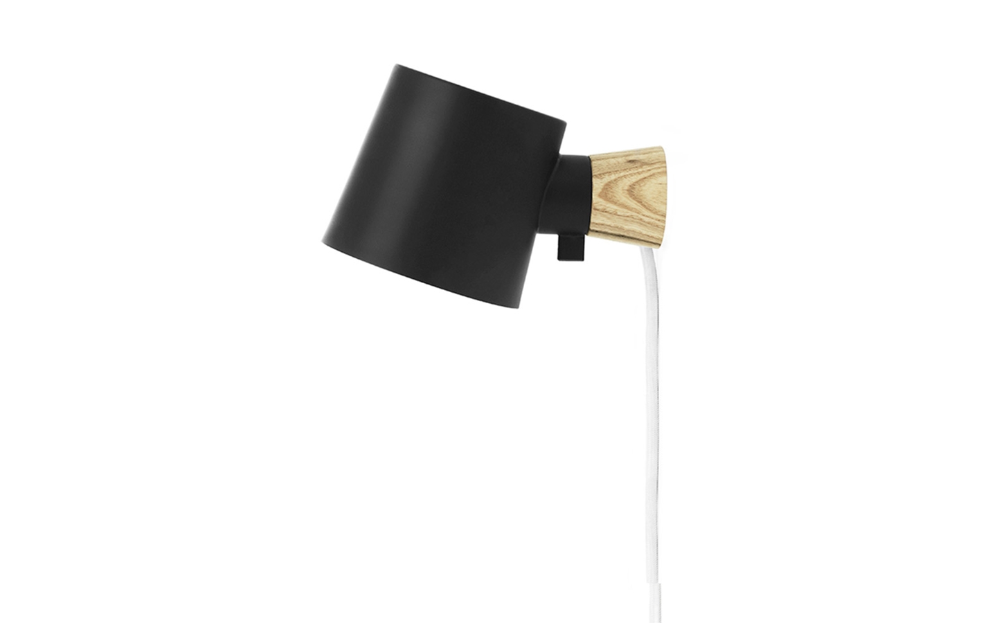 Normann Copenhagen - Rise Wall Lamp - Black (502007)