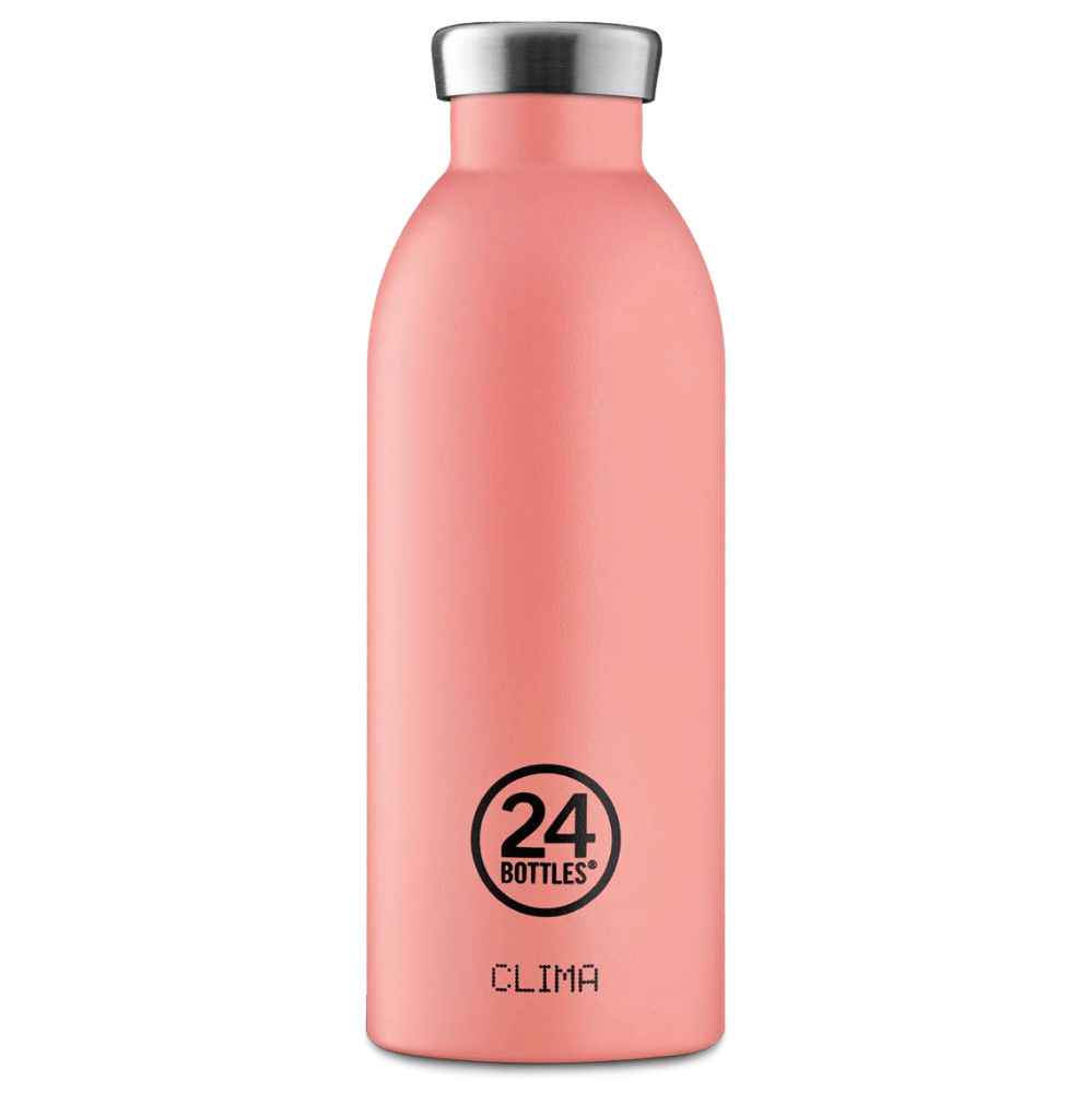 24 Bottles - Clima Bottle 0,5 L - Stone Finish - Blush Rose (24B530)
