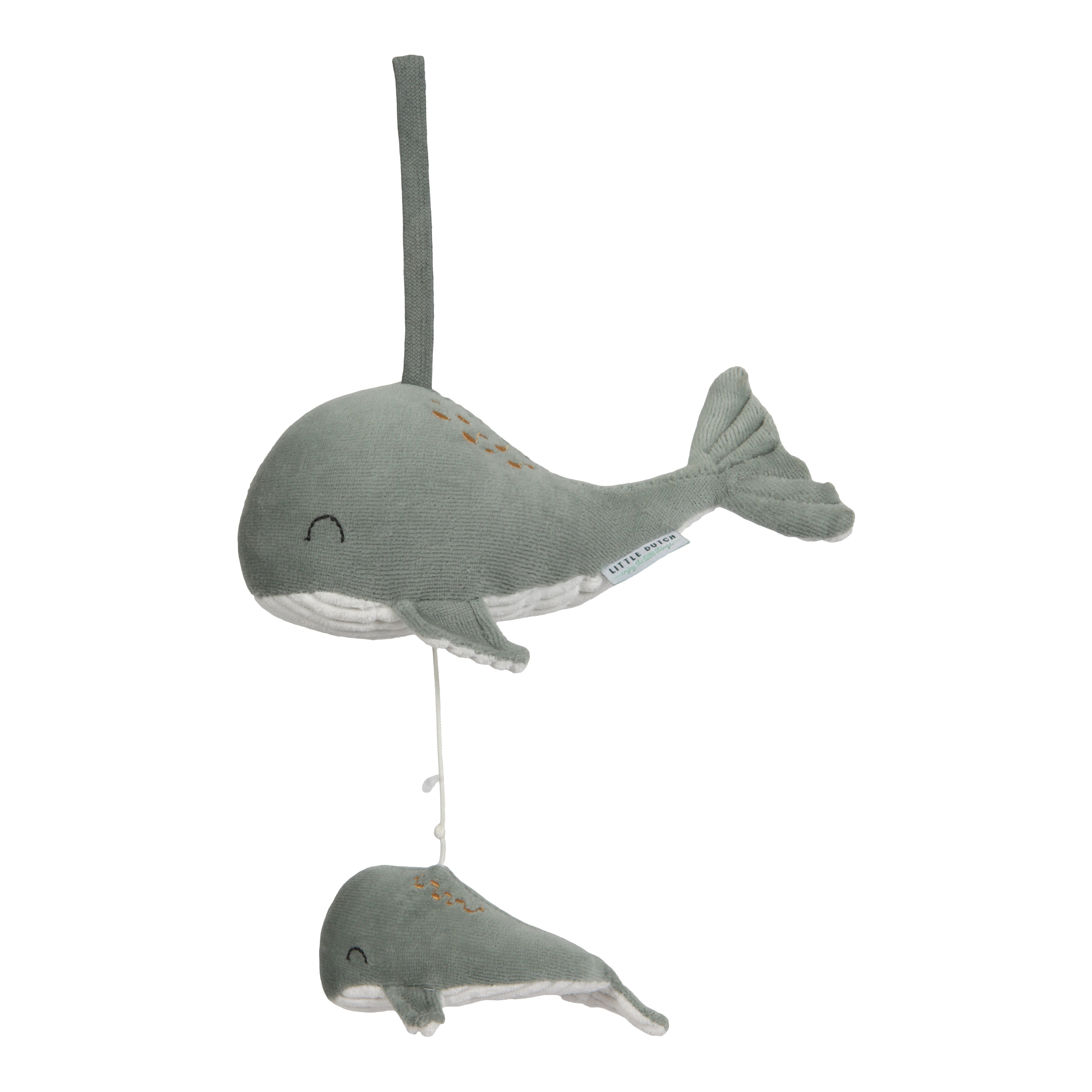 Little Dutch - Music box Whale Ocean Blue