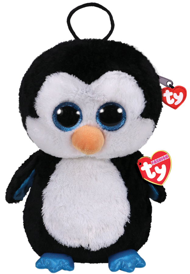 Ty Plush - Backpack - Waddles the Penguin (TY95013)