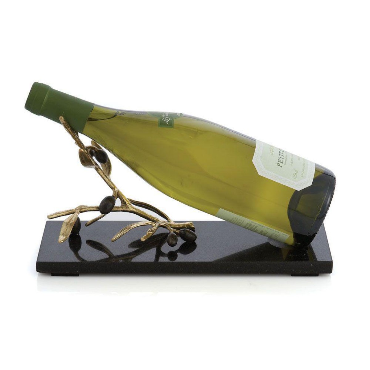 Michael Aram I Olive Branch Gold Wine Rest
